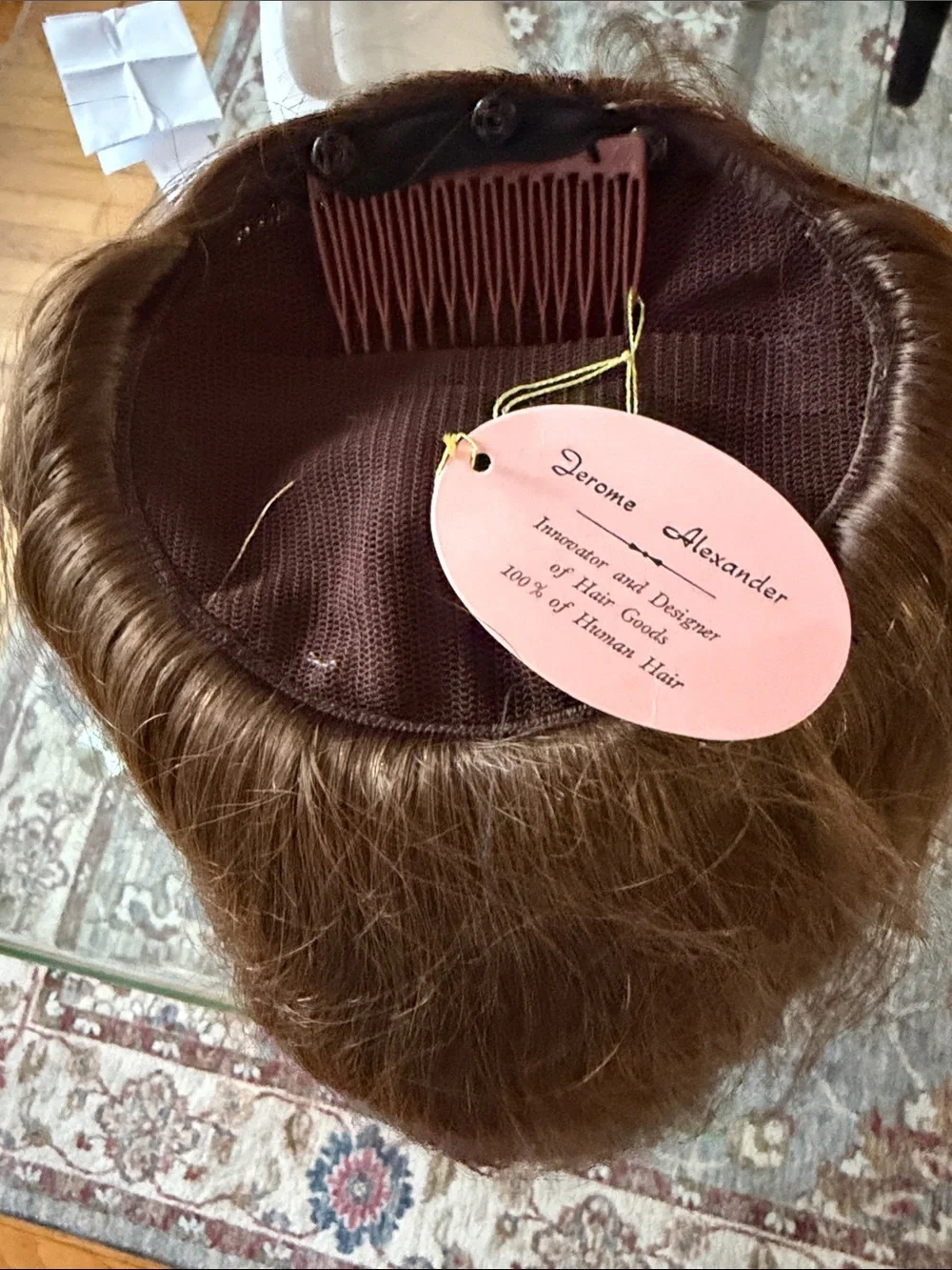 324 Mint Dead Stock Vintage Human Hair